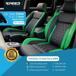 Sarung Jok Cover Jok Seat cover Seat Cover Design Sporty Model 5 Mobil Nissan Juke 2 Baris Bahan MYO