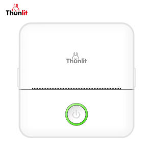 Thunlit Mini Portable Printer Pocket Phone Printer Photo Printer Student Thermal Lable Printer 1200mAh Rechargeable