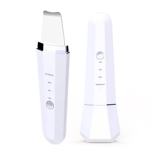 การบำบัดด้วยไฟแดงน้ำเงินยกกระชับผิวด้วยไอออนเครื่องกำจัดสิวหัวดำสำหรับทำความสะอาดใบหน้าแบบที่ขัดผิวอัลตร้าโซนิก