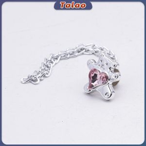 Fashion Shirt Pin Brooch Button Detachable Safty Chain Buckle for Shirts Sweater Trouser Pants 5Styles