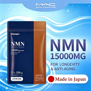 [Vitanad+] NMN 15000mg supplement (Made in Japan) 60 capsules Vegan Anti-aging Longevity