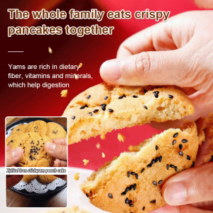 arcade Black Sesame Sihuameng Xylitol Flavored Yam Peach Crisp