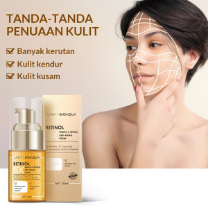 [BPOM] BIOAQUA 6X Gentle-A Retinol SERIES | Cream | Toner Essence | Serum Ampoule |  Facial Cleanser Face Wash WITH 3D Peptide 7X Ceramide AND 5D Hyaluronic Acid Moisturizing Anti Aging