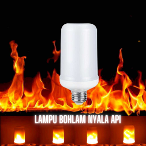 Flame Bohlam LED Flame Effect Flickering E27 9W 1300-1800K - YMJ009 PUTIH