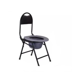 【COD】Foldable Heavy Duty Commode Chair Toilet Adult Arinola Stainless Portable With Chamber Pot Commode Toilet Chair For Elderly Foldable toilet for elderly patients with disabilities toilet