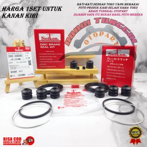 KIT REM CAKRAM DEPAN TOYOTA HILUX SINGEL CABIN KIRI KANAN 1SET SEIKEN