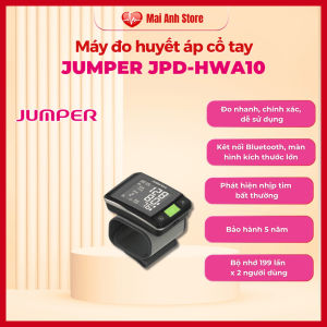Máy đo huyết áp cổ tay Jumper JPD-HWA10 – Nhỏ gọn chính xác dễ sử dụng!