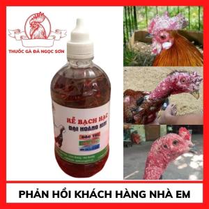 Bôi mốc lác trắng cho gà đá Nấm Gà Mốc Gà Lác Trắng Cho Gà Đá Hiệu QuảRễ Bạch Hạc 1lo 500 ml.