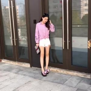 [Free Shipping] Summer Sandals For Women High-Heeled Slip-On Sandals With A Bow Non-Slip Wedge Heel Thick Sole Perfect For Beach Vacations
