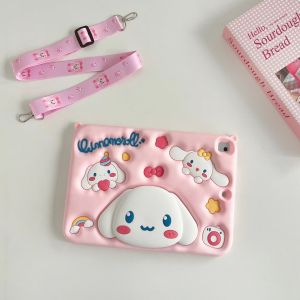 Xiaomi Redmi Pad SE 11 Inch Silikon Anak Tali Lanyard Cinnamoroll Gemoy Timbul Standing Case