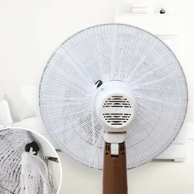 Lưới Bọc Quạt An Toàn Cho Bé Có Dây Dút Cố Định Mẫu Hoạt Hình Dễ Thương (giá bán 1 chiếc)