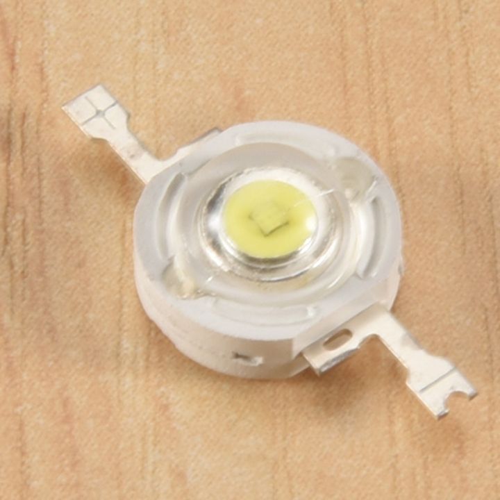 Lot De 10 émetteurs LED 3W Blanc Chaud - Haute Puissance, 2 Broches - Uxcell, Neuf