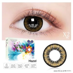 SOFTLENS X2 BIO COLOR NORMAL & MINUS (-0.50 S/D -6.00) BY EXOTICON 14.5MM FREE LENSCASE