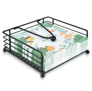 [New]Table Napkin Holder Hotel Tissue Holder Nordic Creative Napkin Holder For Hotel Farmhouse Bar