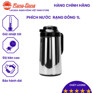 Phích nước Rạng Đông 1lít giữ nhiệt. nóng lạnh pha trà tiện dụng Model: RD-1038 N1