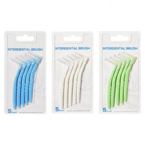 L- Shaped Interdental Brush Cleaners Angled Dental Brushes Toothpick Tooth Flossing Head Orals Hygiene for Women Men
