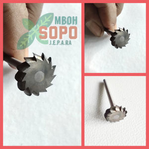 Alat Bonsai Mata Bor Jin Bulat Kecil As 3mm