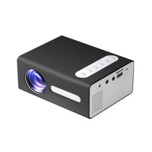 T300 Mini Projector HD Home Theater Cinema Player Portable LED New UI Interface Design High Quality Multiple Colors Black Yellow NEW