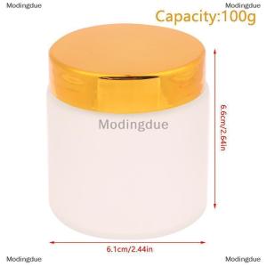 [COD] Modingdue ขวดครีมรีฟิลแก้วฝ้าขนาด5 10 15 20 30 50 100G ขวดเครื่องสำอางขวดเปล่าที่ใส่ครีมทาหน้าอายแชโดว์