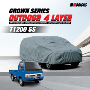 4 Layer Cover T120 SS Sarung Mobil Super Outdoor Anti UV & Waterproof  BRICKS