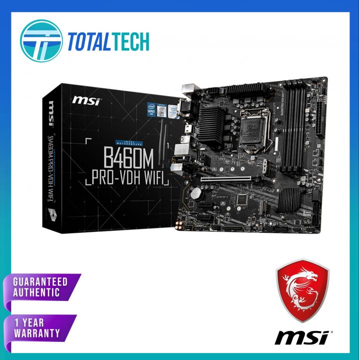 Micro Atx Msi B460 Pro Vdh Wifi MSI B460M PRO-VDH WIFI MOTHERBOARD