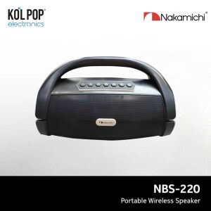 Nakamichi NBS-220 Portable Wireless Speaker Audio Bluetooth