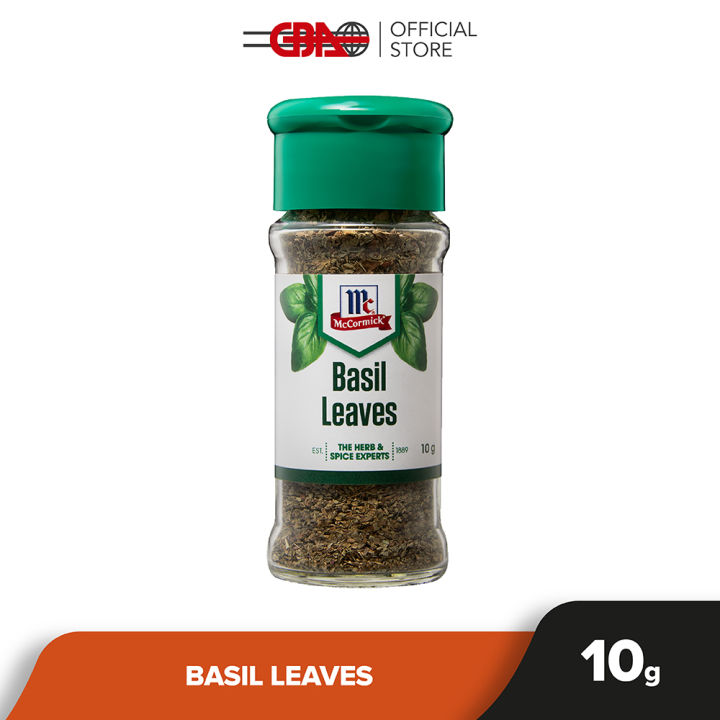 CLEARANCE McCormick Herb Spices Basil Leaves 10g EXP 25