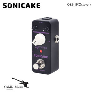 SONICAKE Octave Guitar Pedal Octave Pedal Guitar Effects Pedal Analog Classic Bass Octaver True Bypass QSS-19