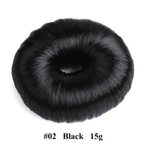 BEAUTYLASS Fashion Beige Brown Hair Clip Black Hair Accessories Hair Ring Bun Maker Hair Styling Tools Hair Donut Shaper
