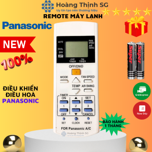 Điều khiển điều hoà PANASONIC 1 chiều remote máy lạnh PANASONIC - tặng kèm pin