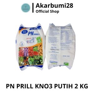 PUPUK KNO3 PUTIH PN PRILL 2 KG PUPUK UNTUK BUNGA DAN BUAH PAK TANI