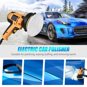 Alat Poles Mobil Lengkap Car Ceramic Polishing Polisher Machine Kit 700W 220V 600~3700RPM