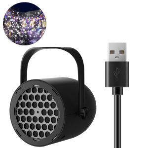 【Hibeautylife】Christmas LED Snowflake Lamp Holiday Projection Light Portable Light Indoor Outdoor Bedroom Night Light USB Disco Party Lights