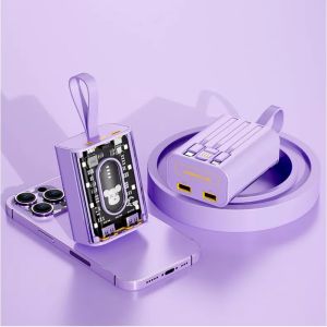 Sạc Dự Phòng Chính Hãng Ekawi Xy694 Tích Hợp Màn Hình Led Kèm Cáp Dữ Liệu Tiện Lợi