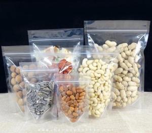 [1KG/SIZE] - TÚI ZIPPER ĐÁY ĐỨNG 2 MẶT TRONG SUỐT SẢN PHẨM Y HÌNH