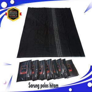 Sarung Hitam Polos Murah Berkualitas