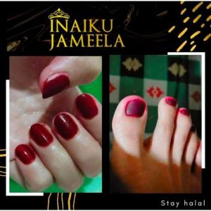HENNA KUKU MUSLIMAH / INAY KUKU HALAL/KUTEK SAH SHOLAT DAN WUDHU