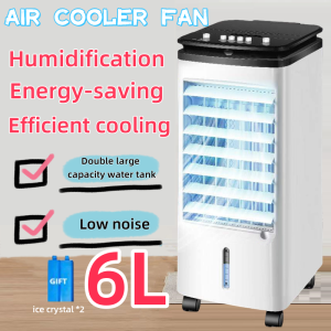 Summer necessary Air Cooler Fan With HEPA Air Filter Dust and Hair Appliance Electric Fan Stand Fan