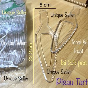 [Isi25] Pisau Tart Bening Besar KCS / Pisau Tart Bening KCS / Pisau Kue Tart Besar / Pisau Kue Ulang Tahun / Pisau Mika Tart