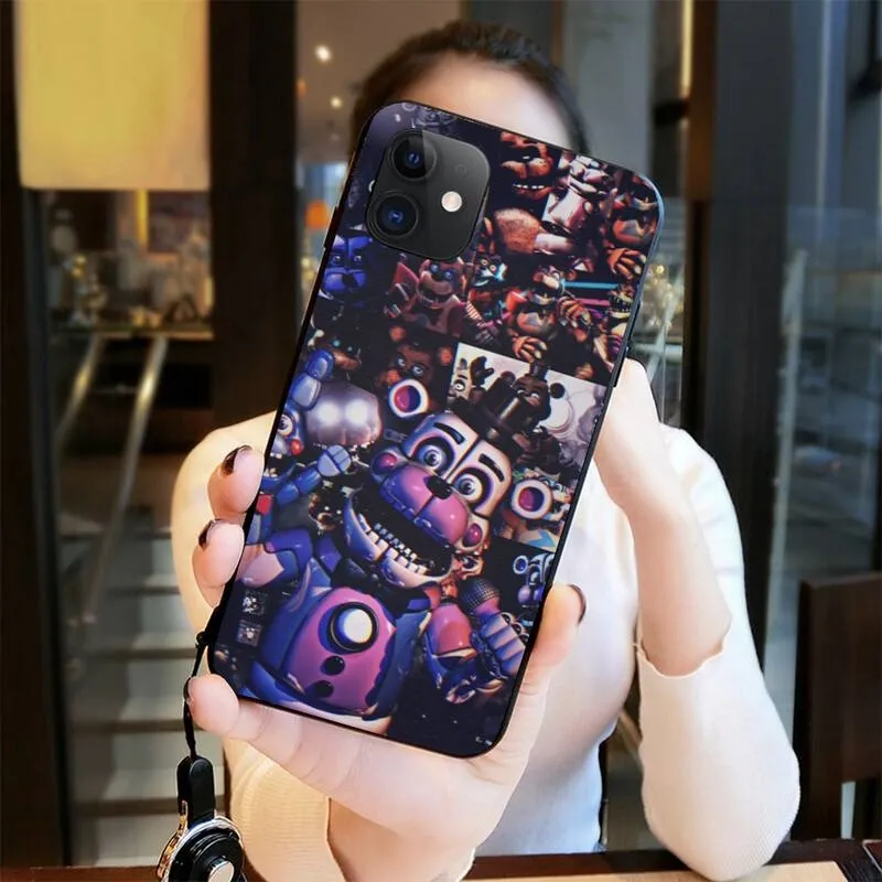 forest protective Fnaf Animatronics Phone Case For iphone 13 12