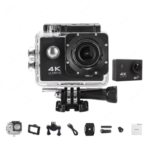 Camera Thể Thao 4K Mini Chống Nước 30M - Máy Ảnh Wifi Điều Khiển Pin Rời Quay Phim