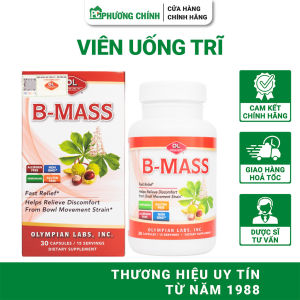 Viên Uống Trĩ Olympian Labs B Mass Hỗ Trợ Nhuận Tràng Giảm Trĩ 30 Viên/Hộp