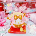 Original Sanrio Lucky Cat Figure Anime Tumblr Kuromi Cinnamoroll Pochacco Hello Kitty Figurines Decoration Ornament Gifts Toy. 