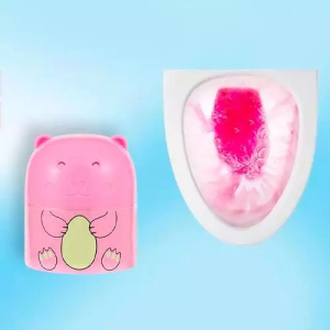 JS SHOP Toilet Bowl Cleaner Little Bear Descaling Cleaner BottleToilet water tank cleaner