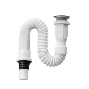 Bộ xả nước thải -Xi Phông lavabo đầu lật inox 304 đa năng ngăn mùi thoát hanh nhựa ABS Cao cấp ống xả mền thích hợp mọi loại chậu đến từ thướng hiệu Aris Bath