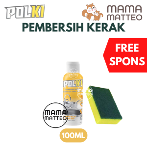 POLKI 100ml / Pembersih Kerak Kaca Stainless Steel / Keran Toilet Wajan Panci / BANDUNG