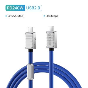 ORICO Thunderbolt สาย USB4 240W PD USB C สายซิลิโคนสายข้อมูลสายชาร์จเร็ว8K สำหรับแท็บเล็ตแล็ปท็อป Samsung MacBook