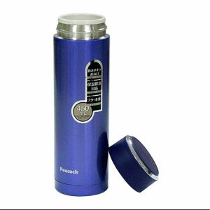 Bình Du Lịch Giữ Nhiệt Nhật Bản 450ML_PEACOCK_AMG-45