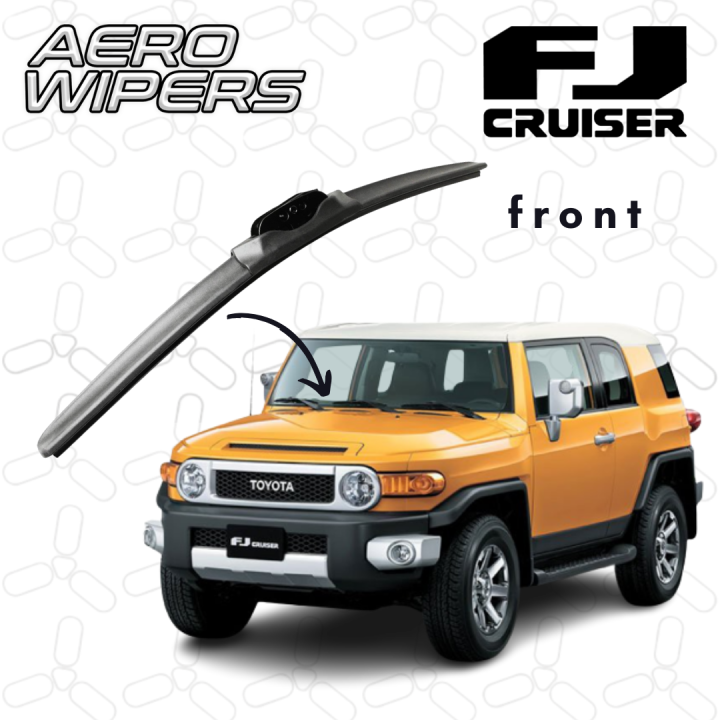 FJ Cruiser Wiper Blades Toyota 2008 to 2020 Original fit Front pair Lazada PH