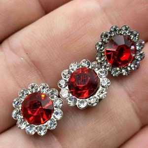 STONE BATU KRISTAL CANGKANG SILVER PERAK MOTIF BUNGA MATAHARI UKURAN 12 MM PER LUSIN KUALITAS BAGUS KILAU
